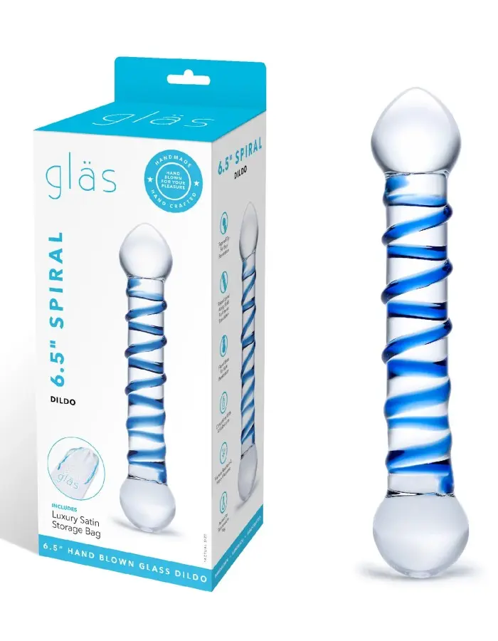 6.5 Inch Spiral Dildo