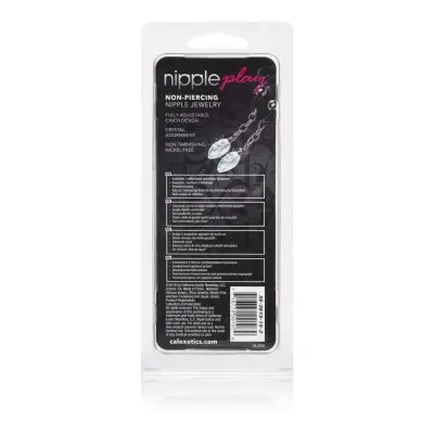 Nipple Play Non-Piercing Nipple Jewelry Crystal  Teardrop