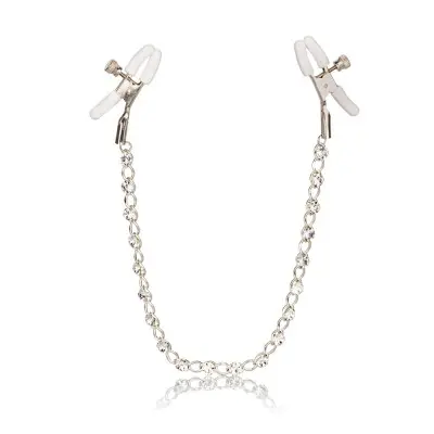 Nipple Play Crystal Chain Nipple Clamps