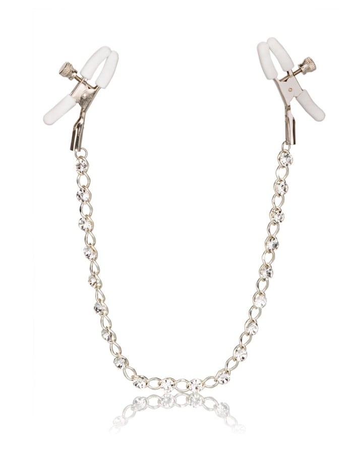 Nipple Play Crystal Chain Nipple Clamps