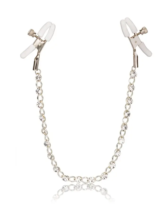Nipple Play Crystal Chain Nipple Clamps