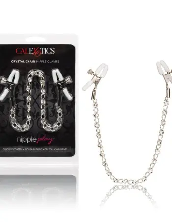 Nipple Play Crystal Chain Nipple Clamps