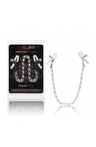 Nipple Play Crystal Chain Nipple Clamps