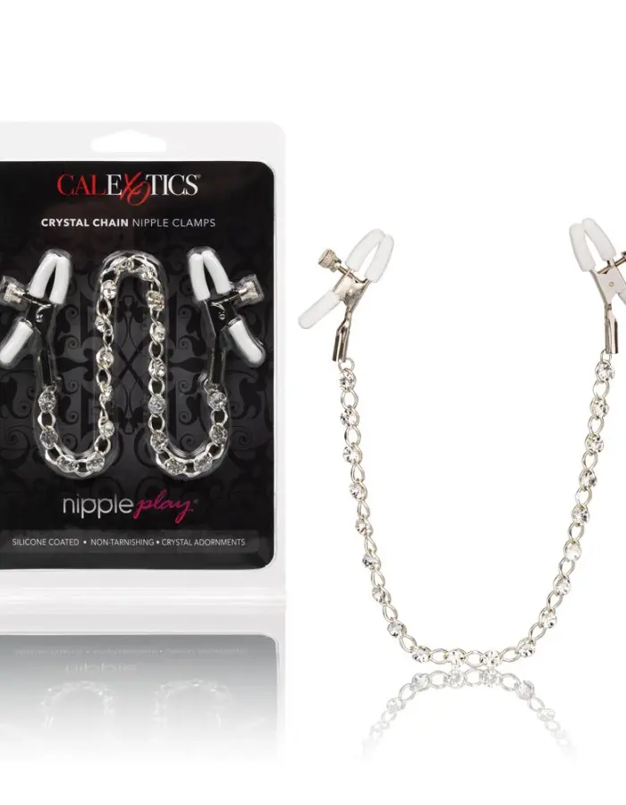 Nipple Play Crystal Chain Nipple Clamps