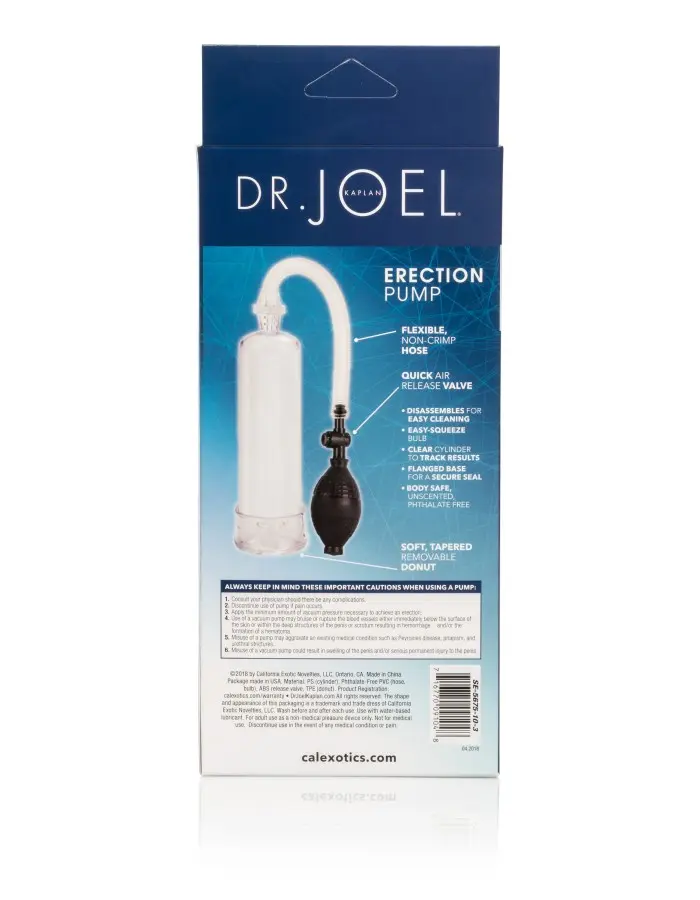 Dr. Joel Kaplan Erection Pump