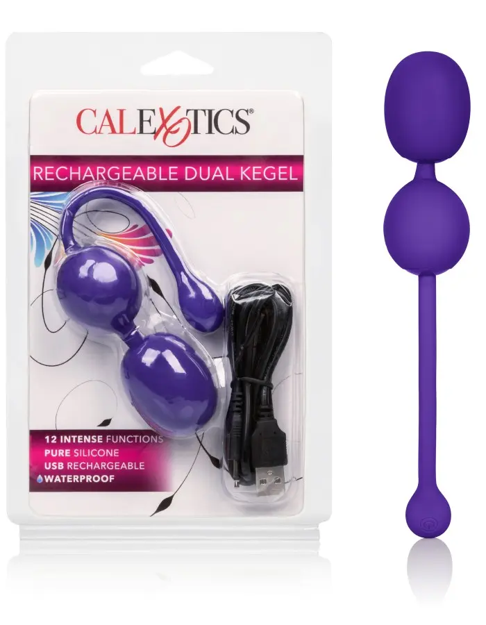 Rechargeable Dual Kegel - Purple