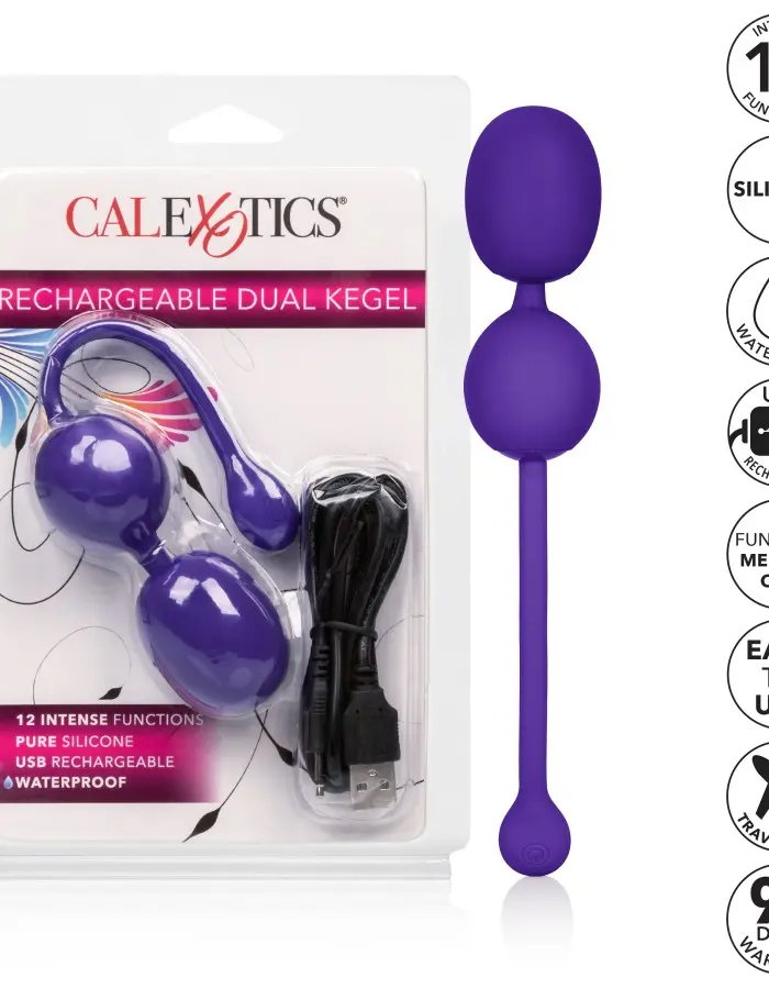 Rechargeable Dual Kegel - Purple