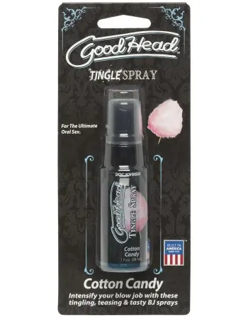 Goodhead - Tingle Spray - 1 Fl. Oz. - Cotton Candy