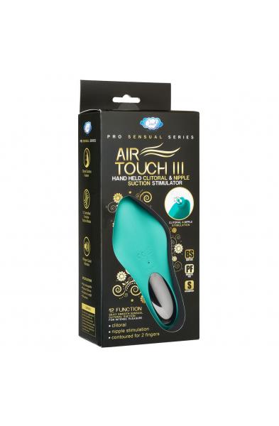 Pro Sensual Air Touch III Hand Held Stimulator - Teal