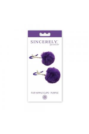 Sincerely Fur Nipples - Purple