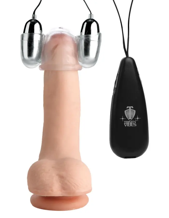 Clear Multi -Speed Vibrating Head Teaser