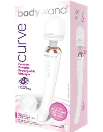 Bodywand Curve Rechargeable - White