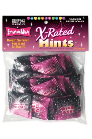 X-Rated Mints - Bag of 25 Individual Fun-Size Packages