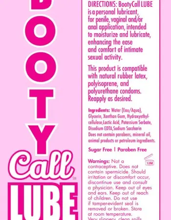 Booty Call Lube Duo 4 Oz