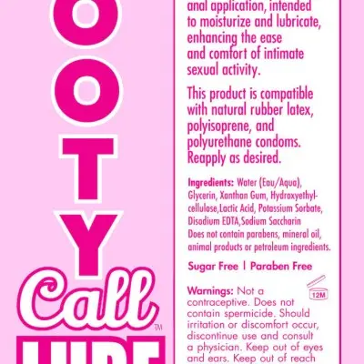 Booty Call Lube Duo 4 Oz