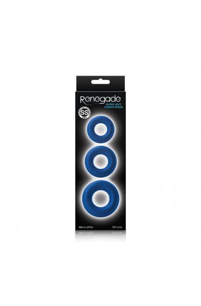 Renegade - Super Soft Power Rings - Blue