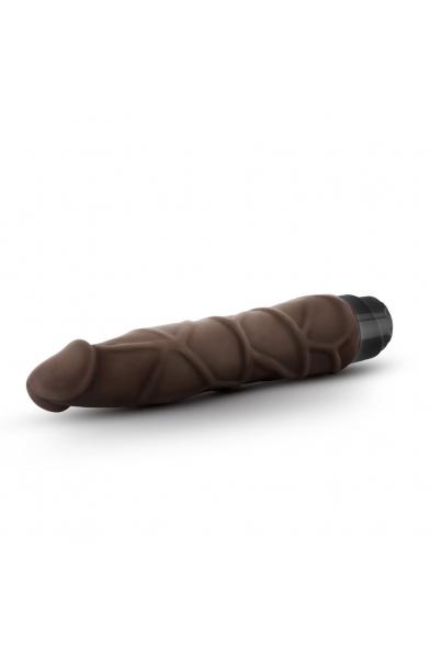 Dr. Skin - Cock Vibe 1 - 9 Inch Vibrating Cock -  Chocolate