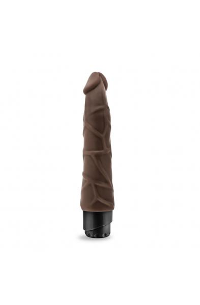 Dr. Skin - Cock Vibe 1 - 9 Inch Vibrating Cock -  Chocolate