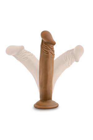 Dr. Skin  -  Dr. Small  -  6  Inch  Dildo  - Mocha