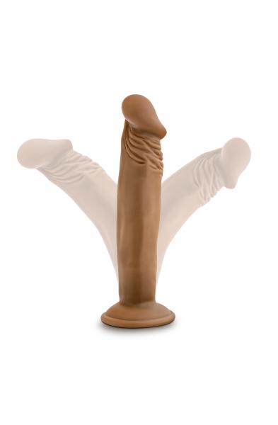 Dr. Skin  -  Dr. Small  -  6  Inch  Dildo  - Mocha