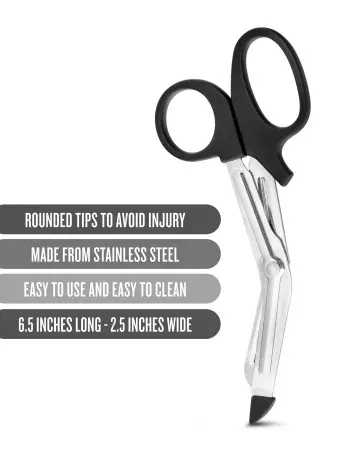 Temptasia - Safety Scissors - Black