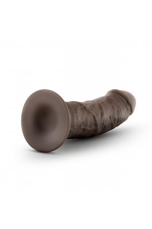 Au Naturel - 8 Inch Dildo With Suction Cup -  Chocolate