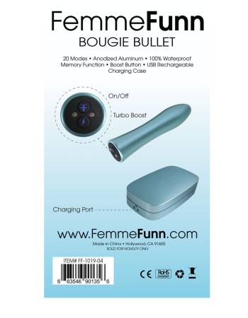 Bougie Bullet - Light Blue