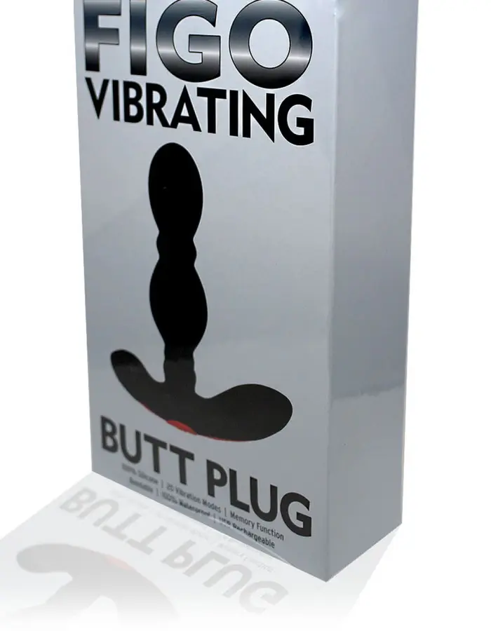 Vibrating Butt Plug - Black