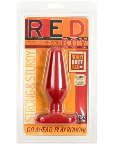 Red Boy Medium Butt Plug