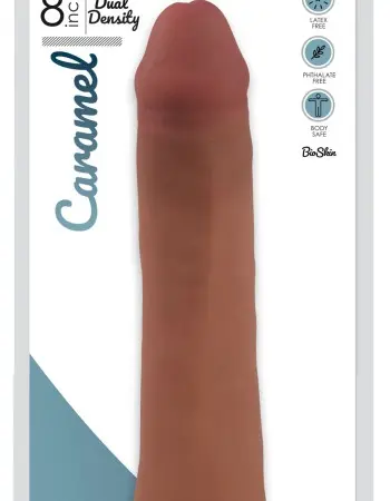 Easy Riders 8 Inch Slim Dong - Caramel