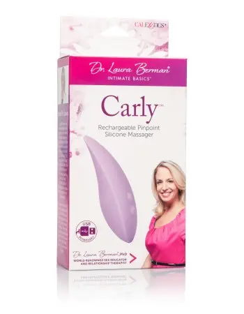 Dr. Laura Berman Carly Rechargeable Pinpoint  Silicone Massager