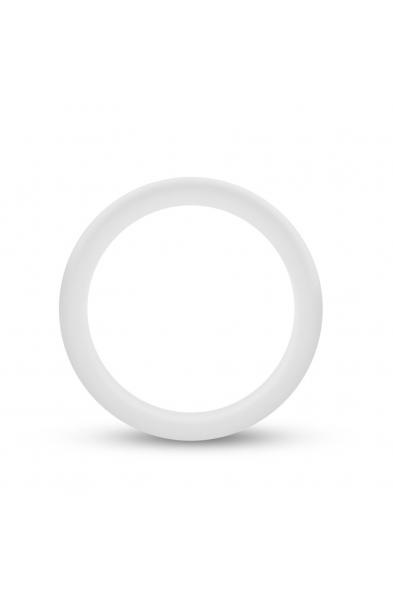 Performance - Silicone Glo Cock Ring - White  Glow