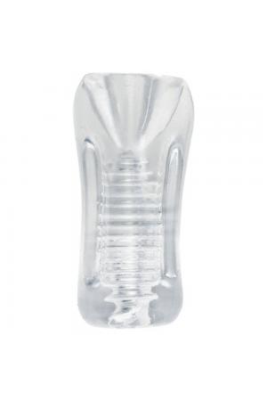 Adam Male Toyc Coax Tpr Stroker - Clear