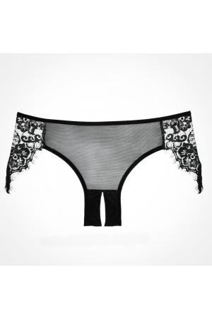 Adore Lavish & Lace Panty - One Size - Black