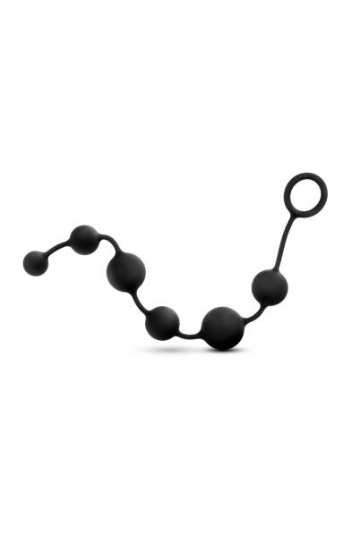 Performance - 16 Inch Silicone Anal Beads - Black