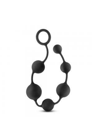 Performance - 16 Inch Silicone Anal Beads - Black