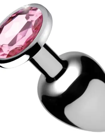 Pink Gem Anal Plug - Medium