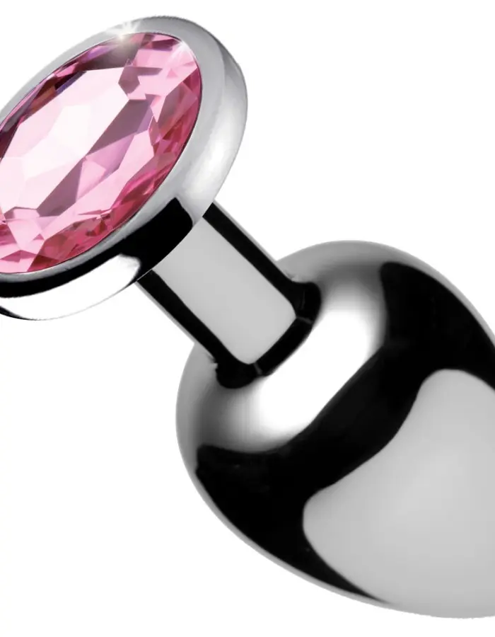 Pink Gem Anal Plug - Medium