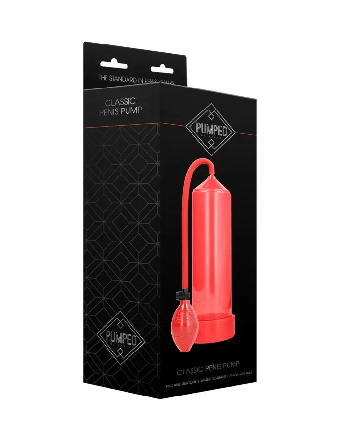 Classic Penis Pump - Red