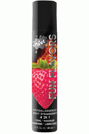 Wet Fun Flavors Sexy Strawberry  - 1 Fl. Oz.