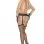 Fishnet Garter Belt Hose