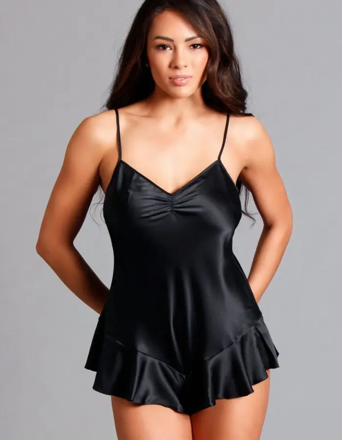 Martina Romper - Large/medium - Black