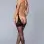 Halter Neck With Open Back and Crotchless - One Size - Black