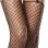 2 Pc Industrial Net Garterbelt and Stocking Set - One Size - Black