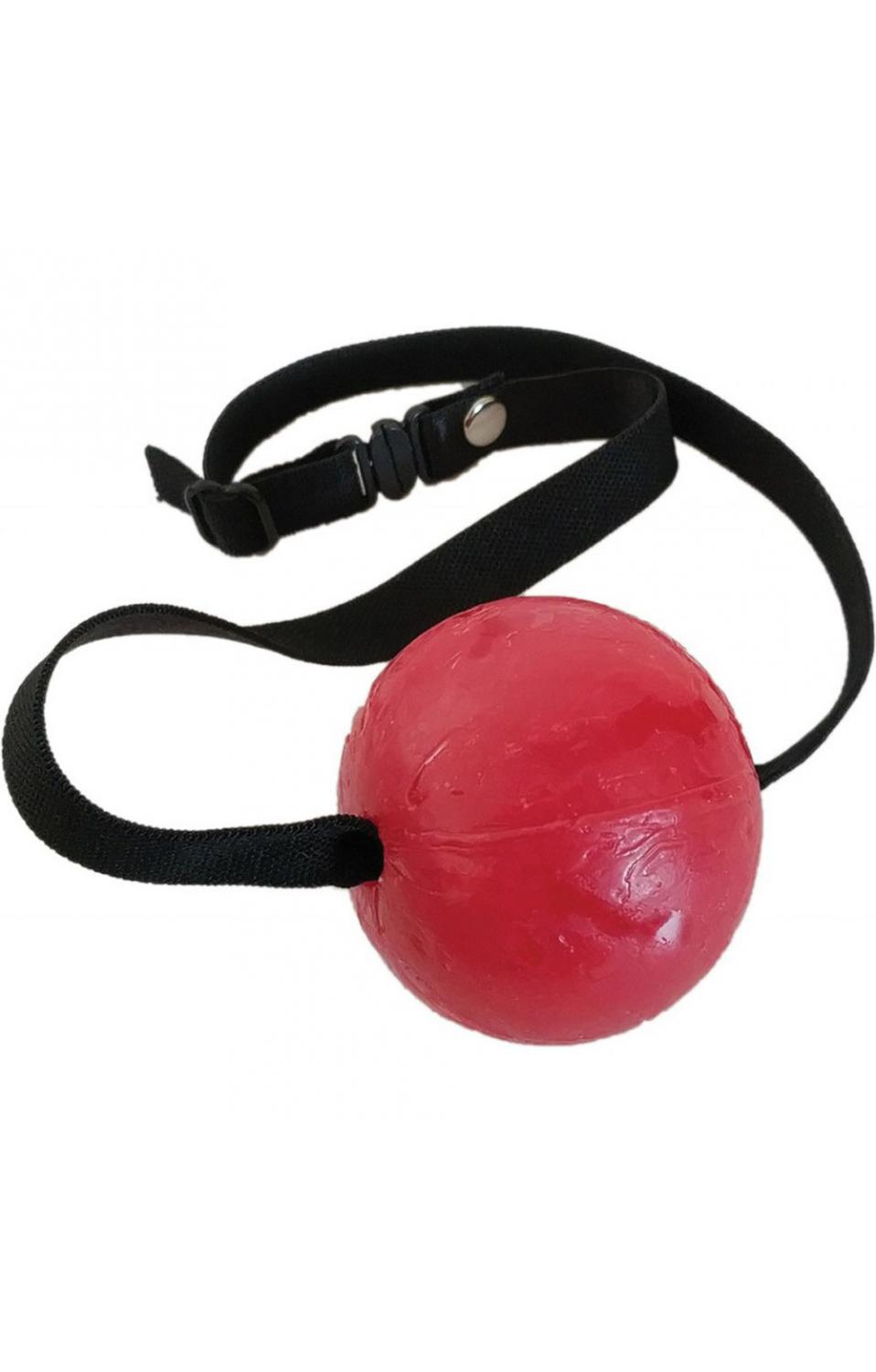 Candy Ball Gag - Strawberry 2.4 Oz - HTP3256