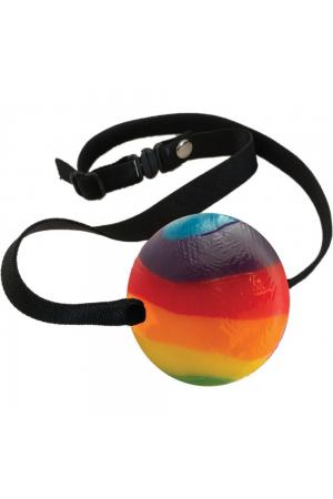 Rainbow Candy Ball Gag