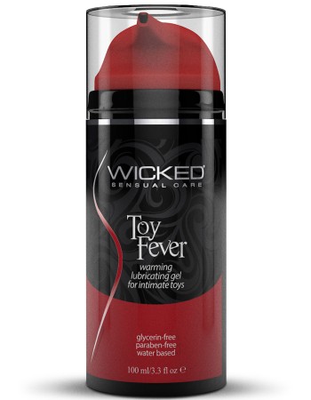 Toy Fever Warming Lubricating Gel for Intimate Toys - 3.3 Fl. Oz.