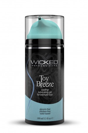 Toy Breeze Cooling Lubricating Gel for Intimate  Toys - 3.3 Fl. Oz.