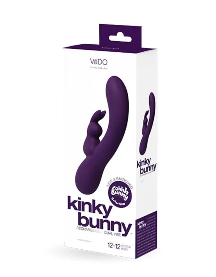 Kinky Bunny Plus Rechargeable Rabbit - Purple