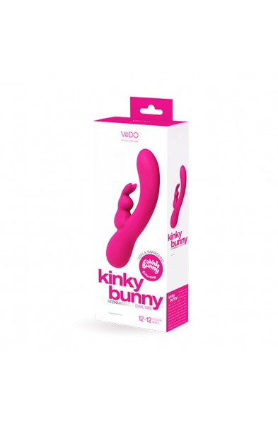 Kinky Bunny Plus Rechargeable Rabbit - Pink